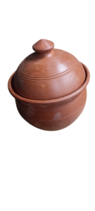 Villianur terracota Bowl with Lid