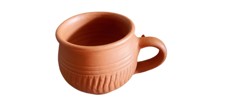 Villianur terracota Round Tea Cup