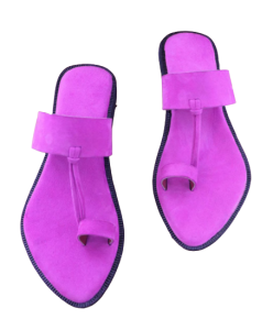 Women - Purple Chappal (I)
