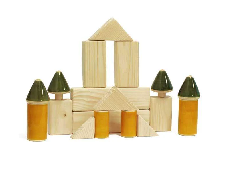 Wooden Stacking building blocks - 2